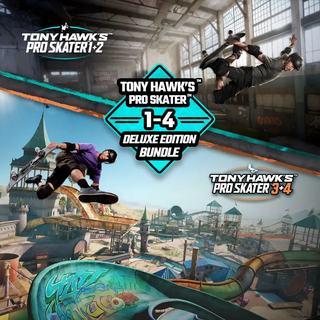 Tony Hawk's™ Pro Skater™ 1 - 4 - Deluxe Edition Bundle — PS4/PS5 narxi Oʻzbekistonda