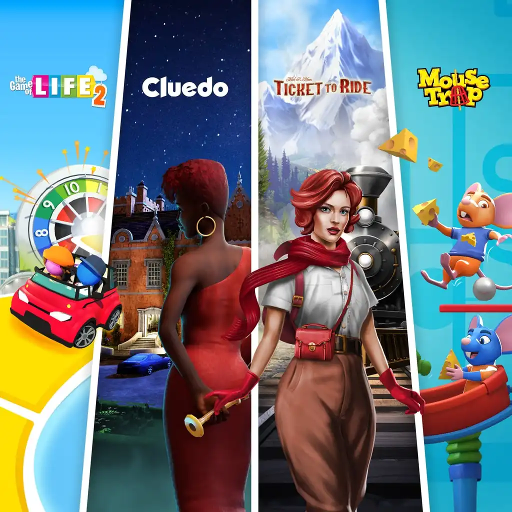Classic Board Game Bundle - Ticket to Ride, Cluedo, Mouse Trap and The Game of Life 2 — PS4/PS5 narxi Oʻzbekistonda