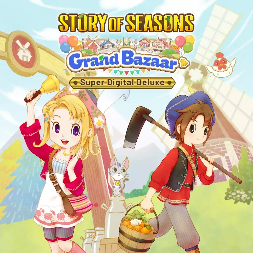 Story of Seasons: Grand Bazaar Super Digital Deluxe — PS4/PS5 narxi Oʻzbekistonda