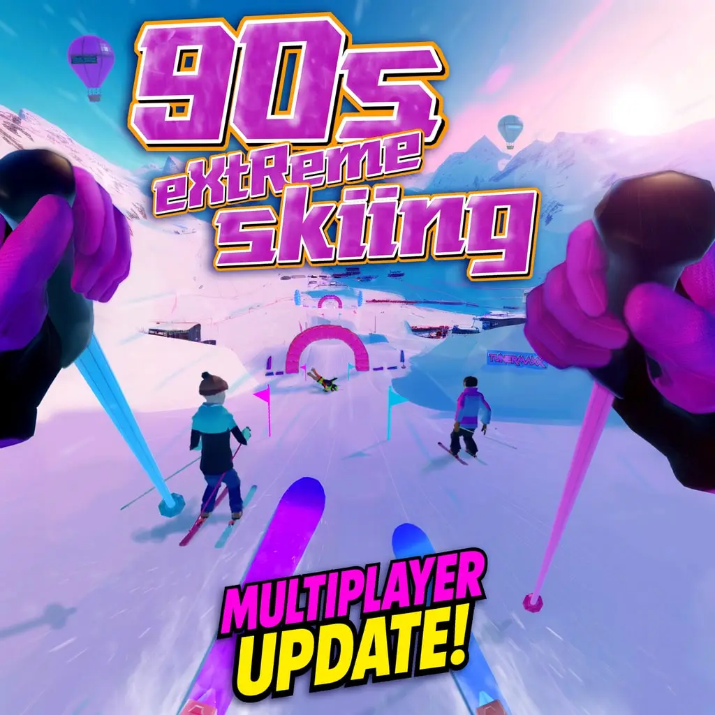 90s Extreme Skiing