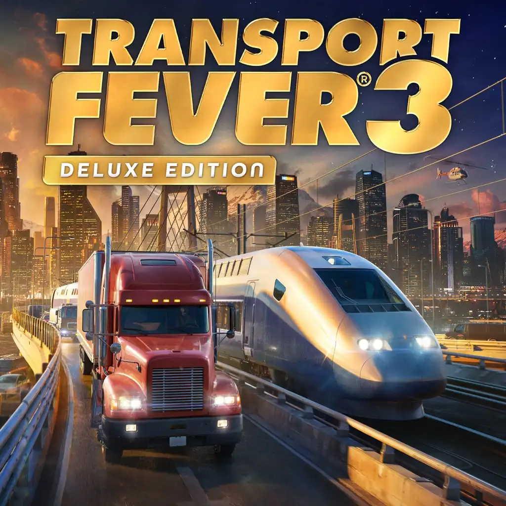 Transport Fever 3: Deluxe Edition — PS4/PS5 narxi Oʻzbekistonda
