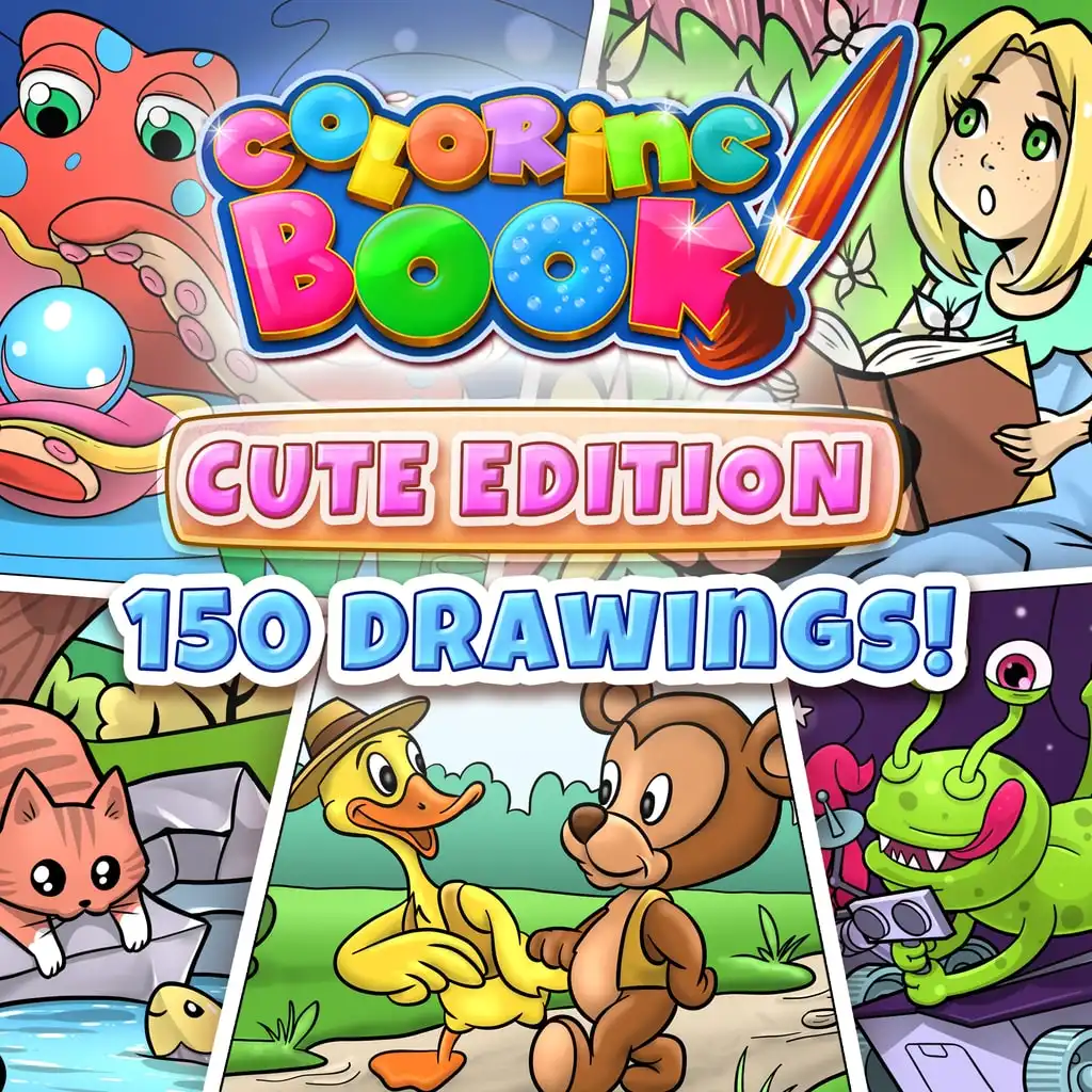 Coloring Book: Cute Edition - 150 drawings — PS4/PS5 narxi Oʻzbekistonda